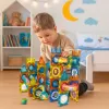 LEAN TOYS Set de bloques magnéticos pista de bolas multicolor 98 piezas