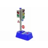 LEAN TOYS Set de señales de tráfico luces sonidos 23 cm