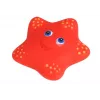 LEAN TOYS Set animales marinos para el baño, colador de peces de goma, 12 piezas