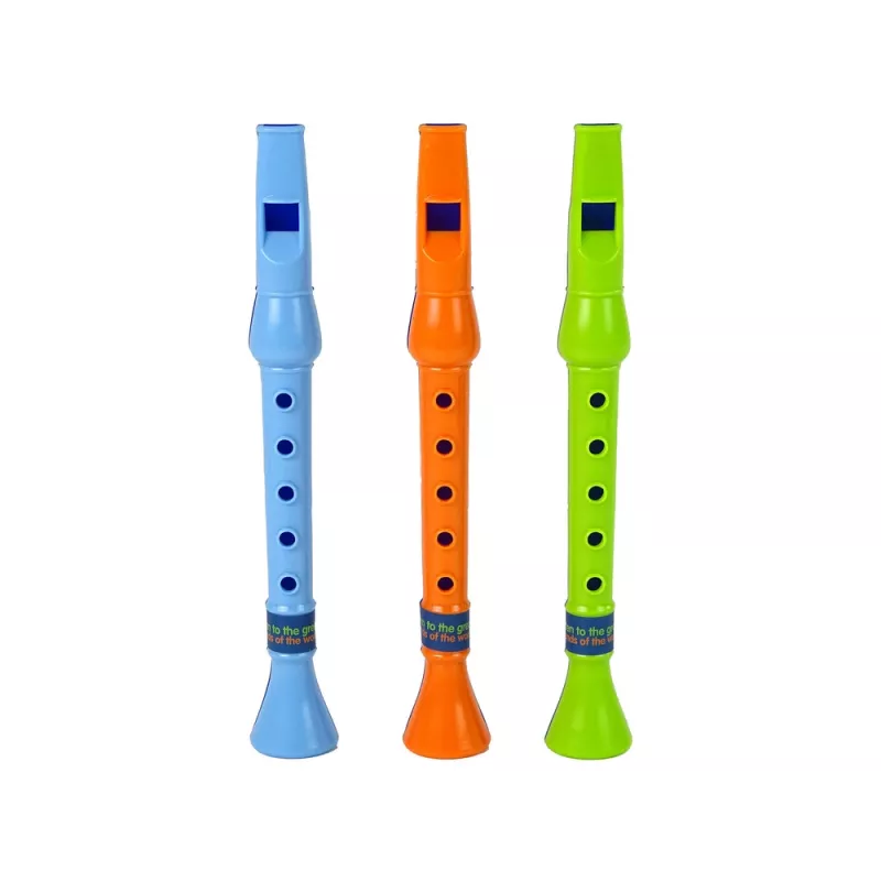 LEAN TOYS Set de tres flautas para niños Animales