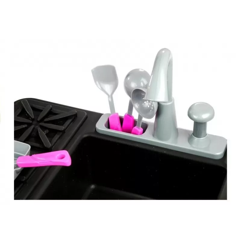 LEAN TOYS Lavabo fregadero de cocina con accesorios