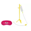 LEAN TOYS Set pequeño de dentista con accesorios en bolsa rosa