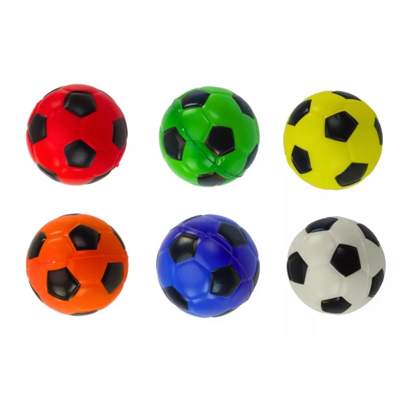 LEAN TOYS balón de fútbol pequeño de espuma blanda 5,5 cm