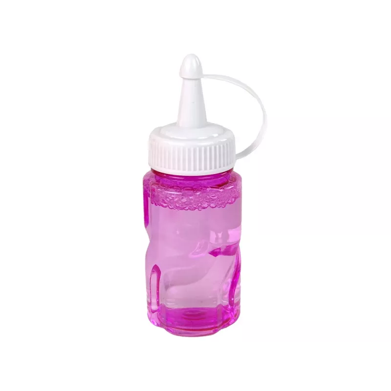 LEAN TOYS Locomotora de pompas de jabón con luz y sonido, azul