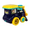LEAN TOYS Locomotora de pompas de jabón con luz y sonido, azul