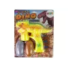 LEAN TOYS Pistola de pompas de jabón dinosaurio huevo gel amarillo
