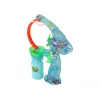 LEAN TOYS Pistola de pompas de jabón 24 cm luz y sonido