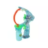 LEAN TOYS Pistola de pompas de jabón 24 cm luz y sonido