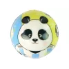 LEAN TOYS Pelota blanda pequeña con estampados y colores para bebé 7 cm de diámetro