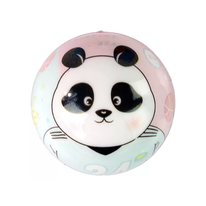 LEAN TOYS Pelota blanda pequeña con estampados y colores para bebé 7 cm de diámetro