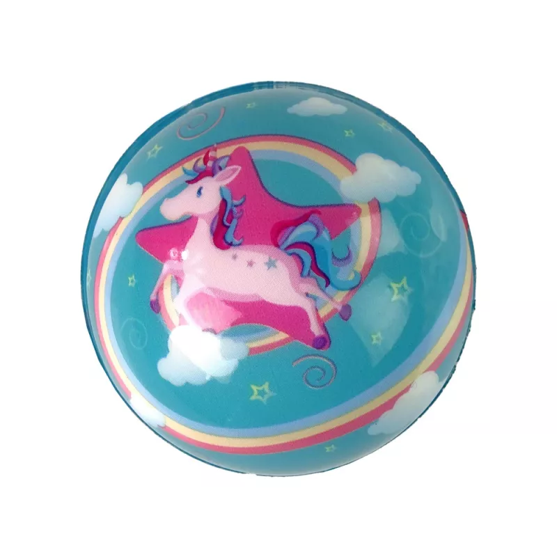 LEAN TOYS Pelota sensorial blanda de arcoíris para bebés 8 cm de diámetro