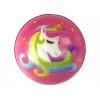 LEAN TOYS Pelota sensorial blanda de arcoíris para bebés 8 cm de diámetro