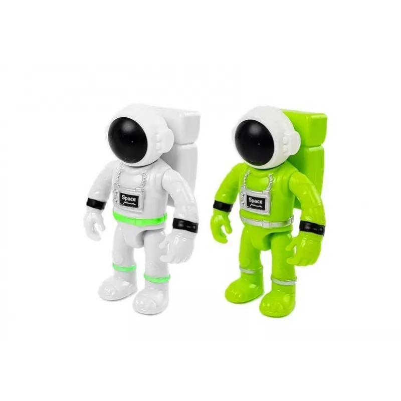 LEAN TOYS Cohete espacial astronómico Cosmos Light & Sound – Cohete de juguete electrónico a pilas con figura de astronauta (3x AA)