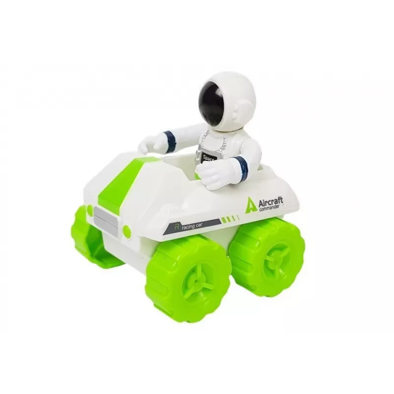 LEAN TOYS Cohete espacial astronómico Cosmos Light & Sound – Cohete de juguete electrónico a pilas con figura de astronauta (3x AA)