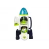 LEAN TOYS Cohete espacial astronómico Cosmos Light & Sound – Cohete de juguete electrónico a pilas con figura de astronauta (3x AA)