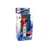 LEAN TOYS cohete espacial con nave de metal - retroceso, efectos de luz y sonido, set de juguete de vehículo aeroespacial