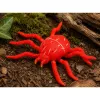 LEAN TOYS Spider Red Figura de goma elástica realista 12 cm