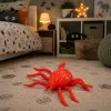 LEAN TOYS Spider Red Figura de goma elástica realista 12 cm