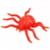 LEAN TOYS Spider Red Figura de goma elástica realista 12 cm