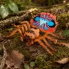 LEAN TOYS Spider Tarantula Figura de goma elástica realista 12 cm