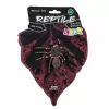 LEAN TOYS Spider Tarantula Figura de goma elástica realista negra 10 cm