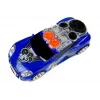 LEAN TOYS Coche deportivo DJ con altavoces en el techo, música, luces
