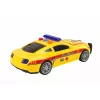 LEAN TOYS Coche deportivo Ambulancia Luces Sonido Amarillo