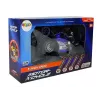 LEAN TOYS Moto deportiva 2.4G con control remoto, alcance 35 m, azul