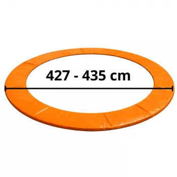 LEAN TOYS cubierta de resorte para trampolín de 14ft LEAN SPORT BEST - acolchado de seguridad azul