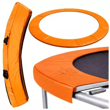 LEAN TOYS cubierta de resorte para trampolín de 14ft LEAN SPORT BEST - acolchado de seguridad azul