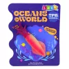 Figura de goma de pulpo estirable LEAN TOYS realista animal marino 14 cm
