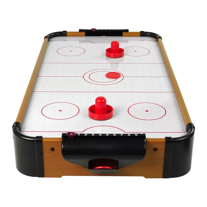 LEAN TOYS Juego de mesa air hockey disco y puntos