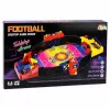 LEAN TOYS futbolín arcade para 2 jugadores – juego de futbolín compacto con 18 jugadores, barras de acero y marcador