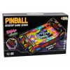 LEAN TOYS Pinball de mesa - Juego de pinball electrónico con marcador LED, sonidos y luces intermitentes - multicolor, 1 jugador, a partir de 6 años