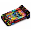 LEAN TOYS Pinball de mesa - Juego de pinball electrónico con marcador LED, sonidos y luces intermitentes - multicolor, 1 jugador, a partir de 6 años