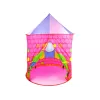 LEAN TOYS Tienda palacio castillo de princesas base para niños rosa