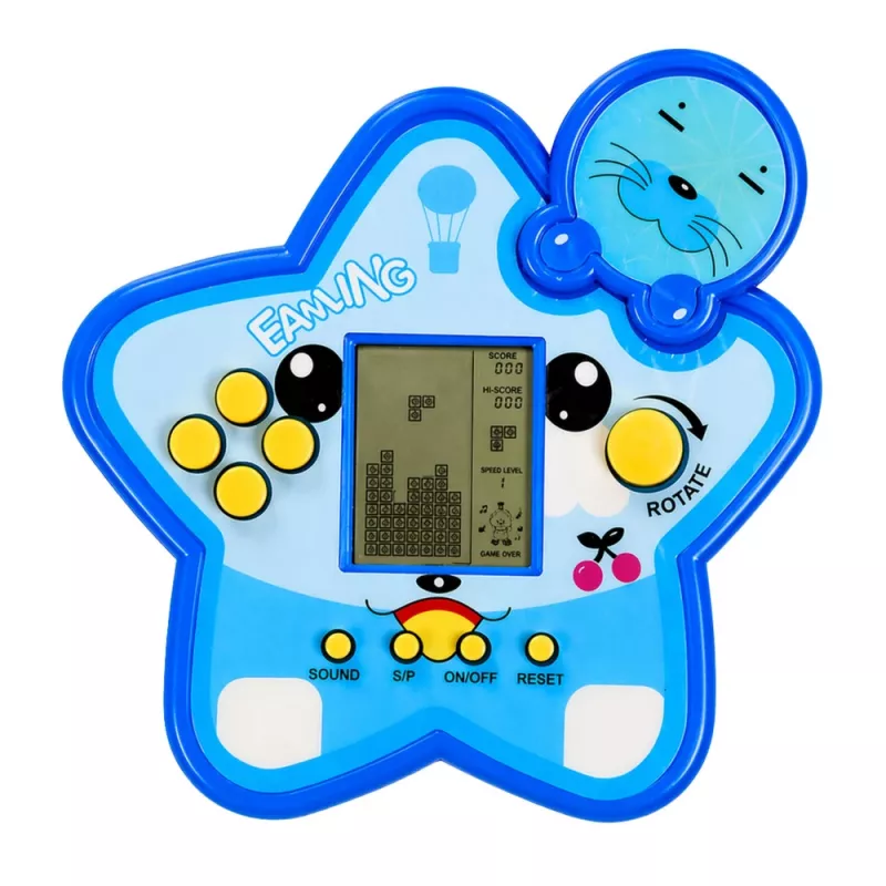 LEAN TOYS Tetris Star Juego electrónico - Blue