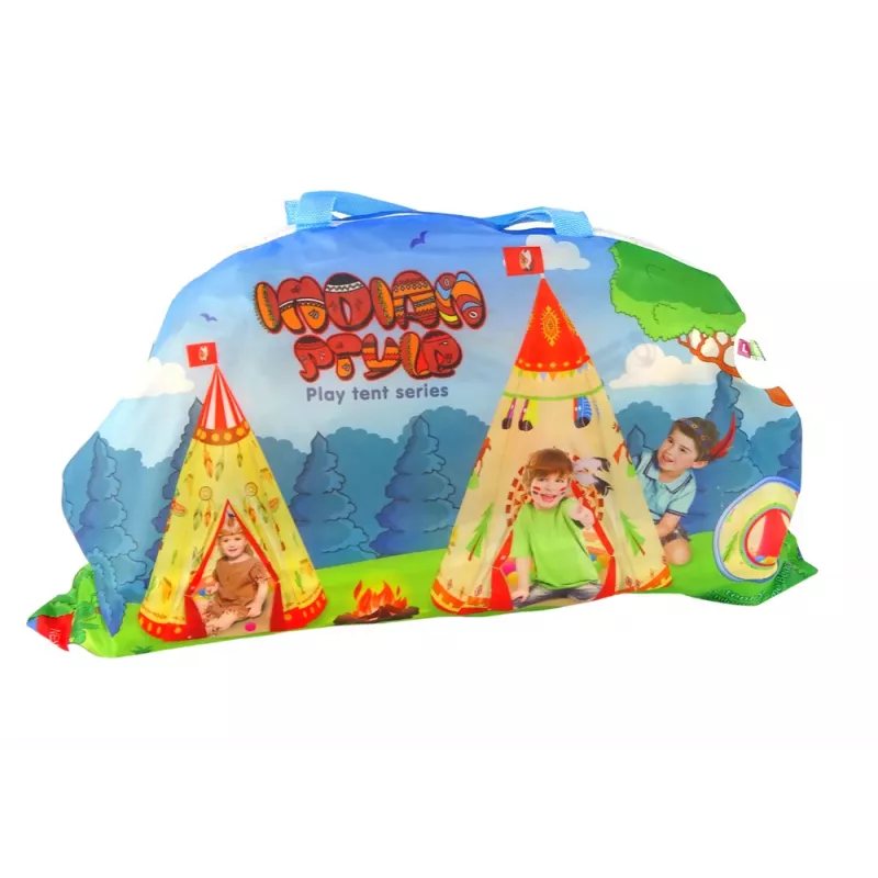 LEAN TOYS Tienda tipi para jardín para niños