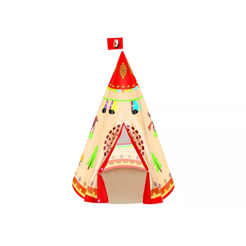LEAN TOYS Tienda tipi para jardín para niños