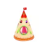 LEAN TOYS Tienda tipi para jardín para niños