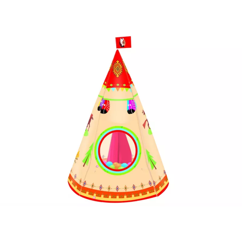 LEAN TOYS Tienda tipi para jardín para niños