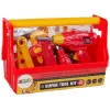 LEAN TOYS Caja de herramientas Martillo Alicates Rojo