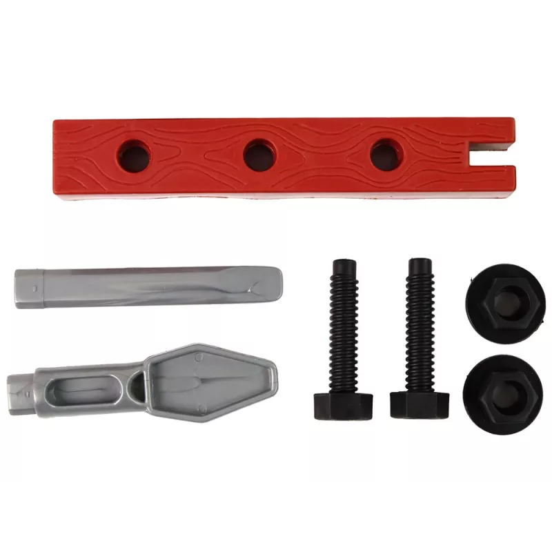 LEAN TOYS Set de herramientas para el pequeño constructor – martillo neumático
