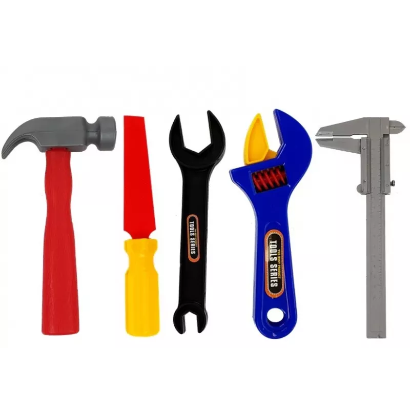 LEAN TOYS Set de herramientas para pequeños manitas 37 piezas