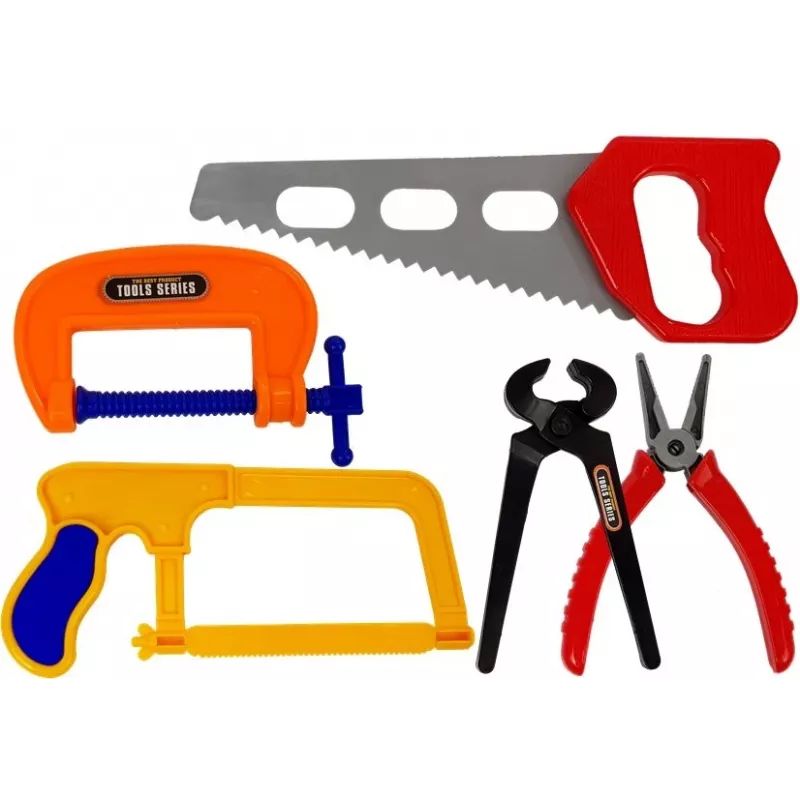 LEAN TOYS Set de herramientas para pequeños manitas 37 piezas