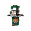 LEAN TOYS Set de herramientas en trolley taller sierra destornillador