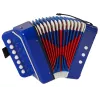 LEAN TOYS Acordeón de juguete para pequeños músicos, azul (modelo 9423)