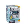 LEAN TOYS Cafetera de juguete electrodoméstico agua vapor turquesa
