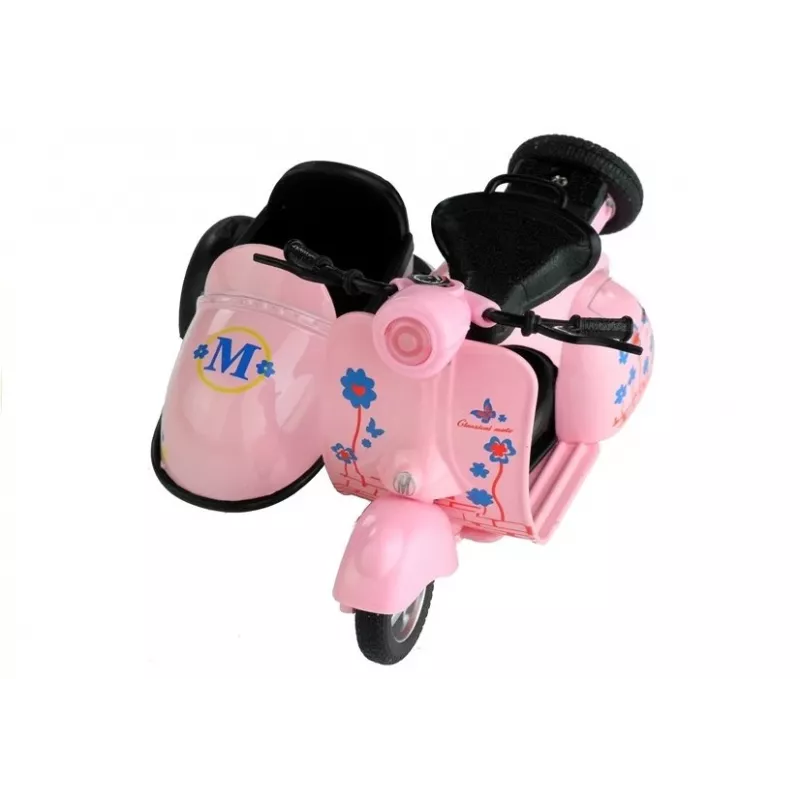 LEAN TOYS Moto de juguete 3 colores Luces Juego 1:14