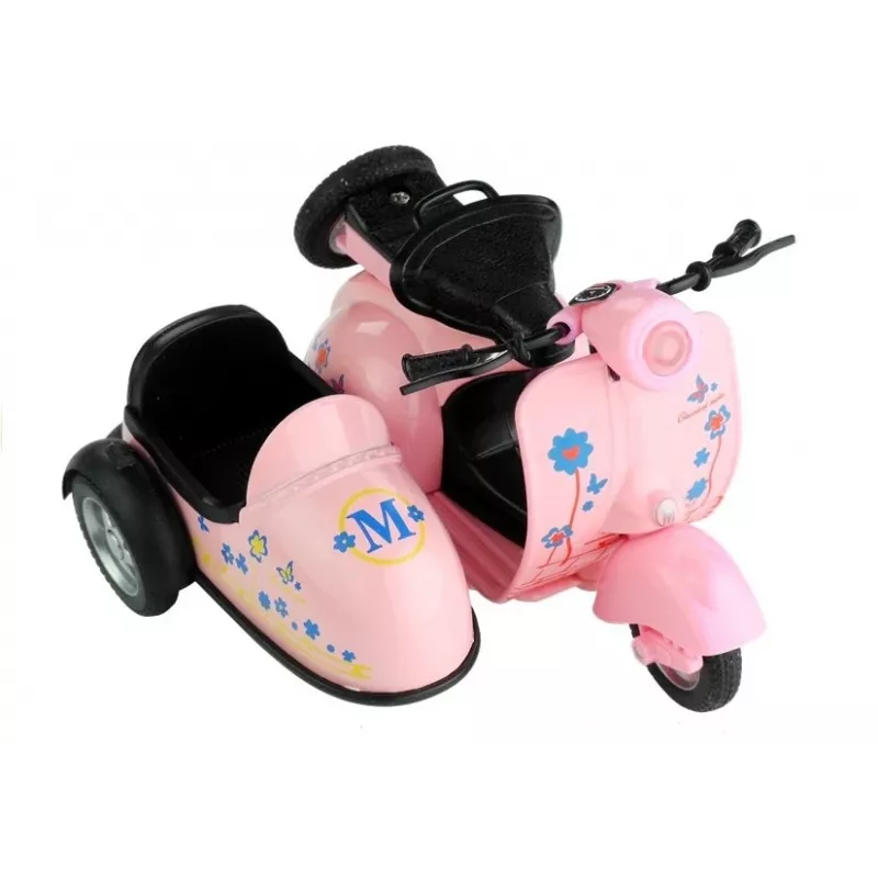 LEAN TOYS Moto de juguete 3 colores Luces Juego 1:14